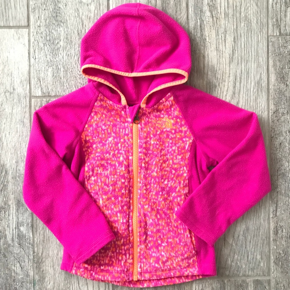 Girls’ The North Face thin fleece hoodie